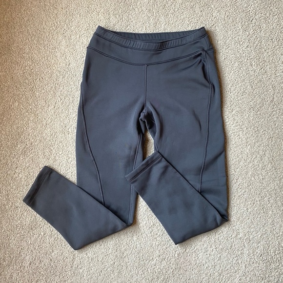 Avalanche Pants & Jumpsuits | Avalanche Gray Fleece Lined Active Leggings | Poshmark